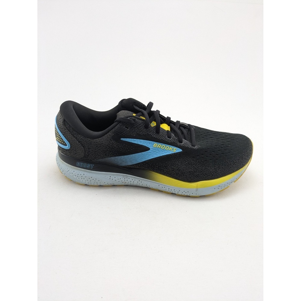 Men Brooks Ghost 16 Black Blue Comfort Cushion Running Shoes 1104181D029 Size 12 - Picture 3 of 7